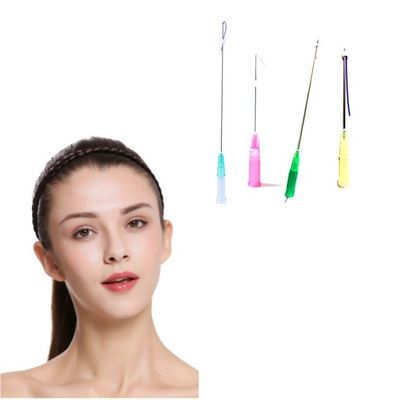 ไหมละลาย 3D Cog Pdo Eye Thread การร้อยไหมเพื่อยกกระชับใบหน้า L Blunt