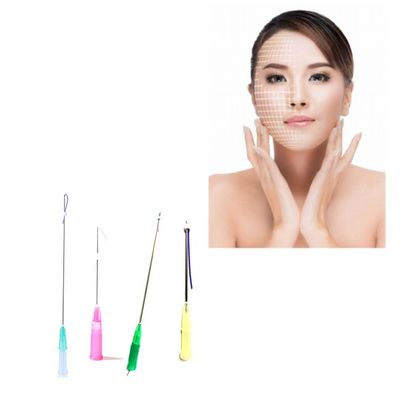 ไหมละลาย 3D Cog Pdo Eye Thread การร้อยไหมเพื่อยกกระชับใบหน้า L Blunt