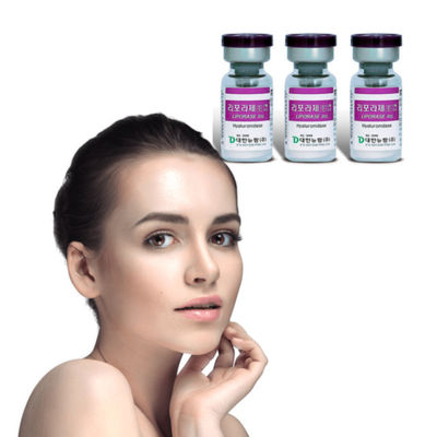 Liporase Inject 1ml ฉีดสลายไขมัน Belly Dissolve Hyaluronic Acid 10vials/Box