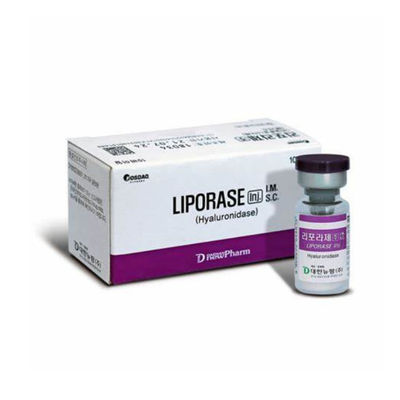 Liporase Hyaluronidase Ampoule Liporase ฉีดสำหรับปัญหาผิวหน้า CE ISO