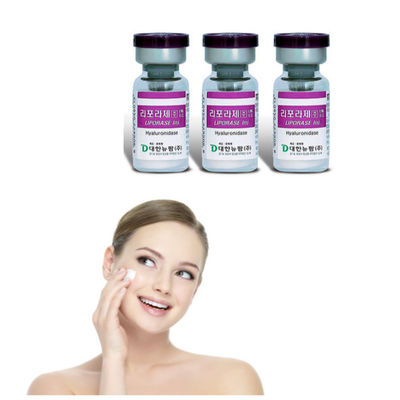 Liporase Hyaluronidase Ampoule Liporase ฉีดสำหรับปัญหาผิวหน้า CE ISO