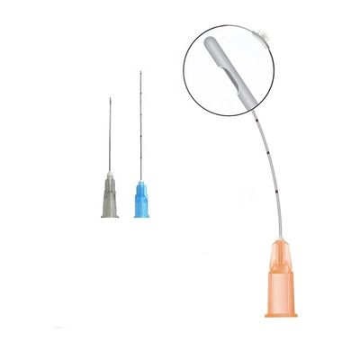 CE Beauty Blunt Cannula Needle 25g * 50mm 18g * 70mm สองเข็ม