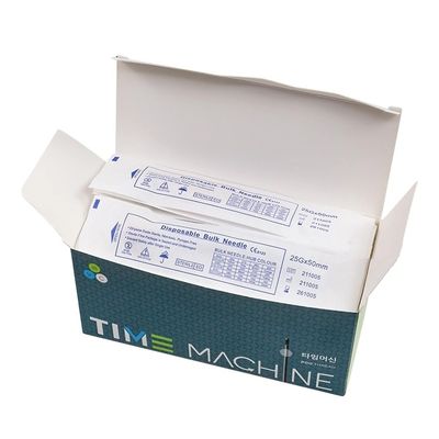 CE Beauty Blunt Cannula Needle 25g * 50mm 18g * 70mm สองเข็ม