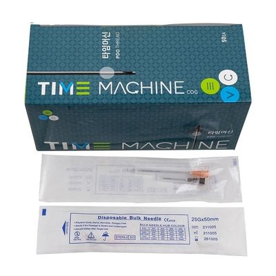 CE Beauty Blunt Cannula Needle 25g * 50mm 18g * 70mm สองเข็ม