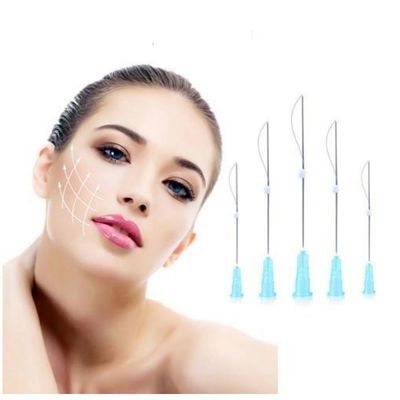 PCL Pdo Eyebrow Lift ร้อยไหมยกกระชับใบหน้า 4d 6d Mono Screw 30G 25MM
