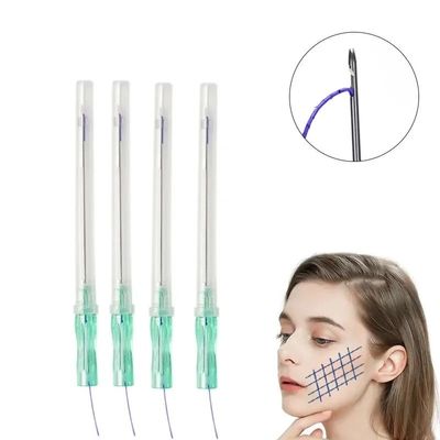 PCL Pdo Eyebrow Lift ร้อยไหมยกกระชับใบหน้า 4d 6d Mono Screw 30G 25MM