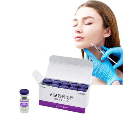 Hyaluronidase Salon Liporase ฉีดฟิลเลอร์ลบ Lyase ละลายกรดไฮยาลูโรนิก