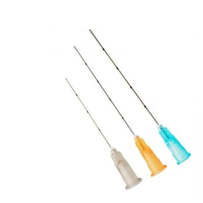 ไมโครสแตนเลสเข็ม Cannula Blunt Cannula เข็ม Hypodermic Blunt แพทย์