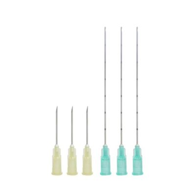 ไมโครสแตนเลสเข็ม Cannula Blunt Cannula เข็ม Hypodermic Blunt แพทย์