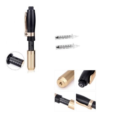 ปากกาฟิลเลอร์ไฮยาลูรอน 3 ระดับ 0.3ml 0.5ml ฟิลเลอร์ปากกรดไฮยาลูโรนิกไม่มีเข็ม