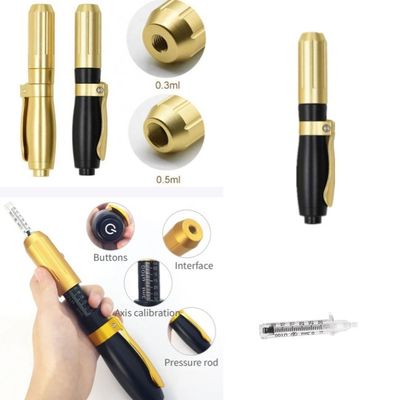 ความงาม 0.3ml 0.5ml Hyaluron Filler Pen ปากกา Hyaluron สำหรับการปรับรูปหน้า