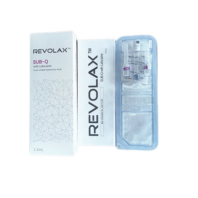 ครอสลิงค์ 24 มก. / มล. Revolax Fine Deep Sub-Q Hyaluronic Acid Fillers