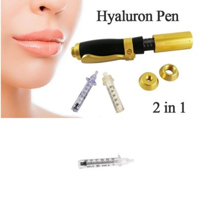 ปากกาฟิลเลอร์ไฮยาลูรอน 3 ระดับ 0.3ml 0.5ml ฟิลเลอร์ปากกรดไฮยาลูโรนิกไม่มีเข็ม