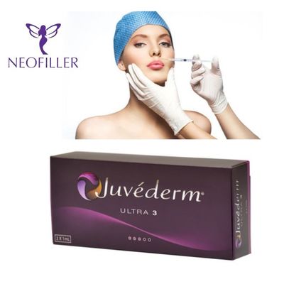 Juvederms Voluma Deep Dermal Filler 1ml 2ml Lip Face Ha Gel 1ml*2เข็มฉีดยา