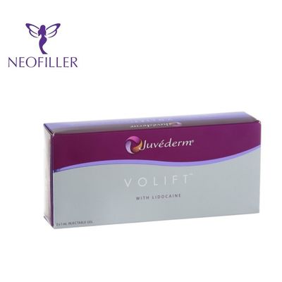 Juvederms Voluma Deep Dermal Filler 1ml 2ml Lip Face Ha Gel 1ml*2เข็มฉีดยา