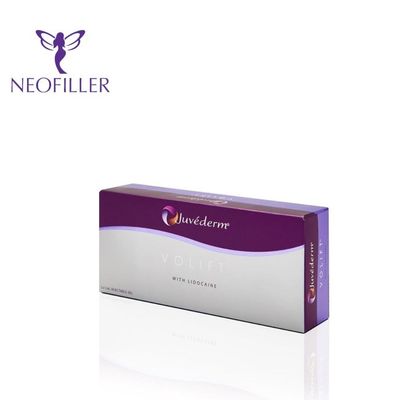 2ml ฉีด Juvederm Dermal Filler Ultra 4 Voluma ปรับรูปร่างใบหน้า / ภาวะซึมเศร้าของผิวหนัง