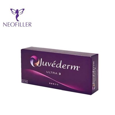 2ml ฉีด Juvederm Dermal Filler Ultra 4 Voluma ปรับรูปร่างใบหน้า / ภาวะซึมเศร้าของผิวหนัง