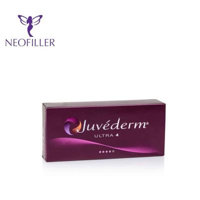 2ml ฉีด Juvederm Dermal Filler Ultra 4 Voluma ปรับรูปร่างใบหน้า / ภาวะซึมเศร้าของผิวหนัง