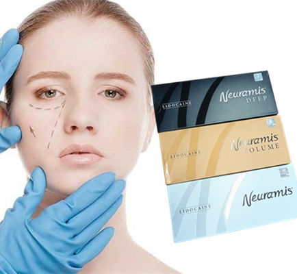 HA กรดไฮยาลูโรนิก Neuramis ฟิลเลอร์สำหรับใบหน้า หน้าผาก จมูก ริมฝีปาก คาง