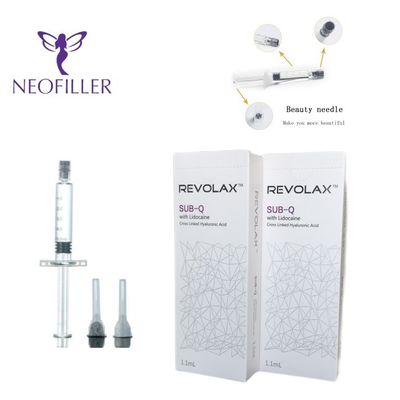 Cross Linked Revolax Hyaluronic Acid Filler สำหรับการกำจัดริ้วรอย