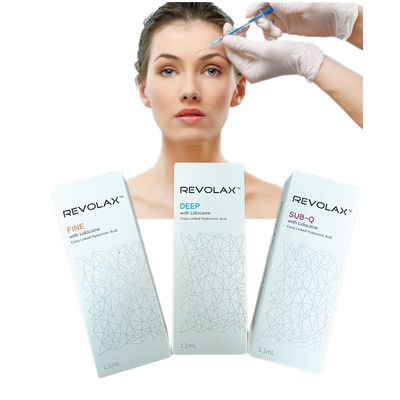 Revolax Ha Dermal Filler 24 มก. / มล. สำหรับการเสริมริมฝีปากแก้มคาง
