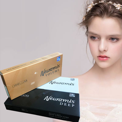 Neuramis Dermal Filler 1ml / 2ml การรักษาปริมาณปานกลางถึงสูงสำหรับมือผิวเผินถึงลึก