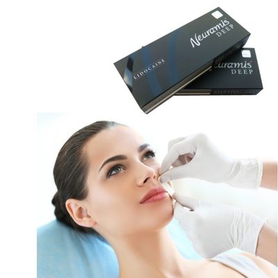 1 มิลลิลิตร Neuramis Dermal Filler สําหรับการบําบัดจากพื้นผิวไปสู่ความลึกบนหน้า