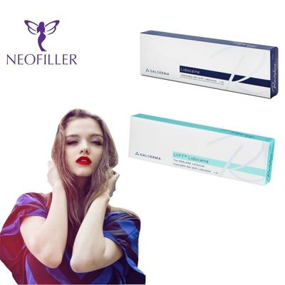 ฟิลเลอร์ 1 มล.  Lyft Dermal Filler กำจัดริ้วรอย  Silk สำหรับเส้นหน้าผาก