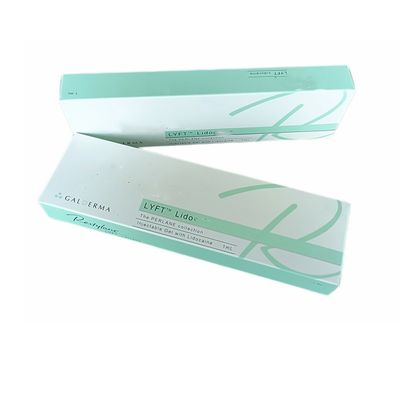 สารฉีด Lyft Lido Hyaluronic Acid Dermal Filler ลดริ้วรอยและผิวหนัง