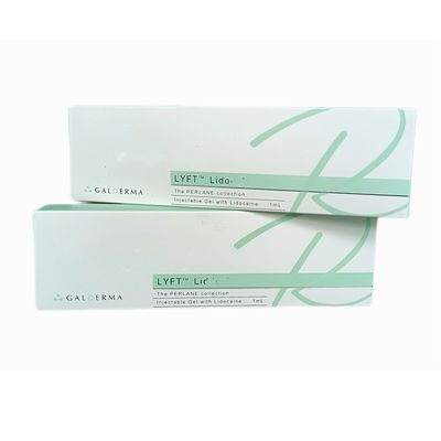 สารฉีด Lyft Lido Hyaluronic Acid Dermal Filler ลดริ้วรอยและผิวหนัง