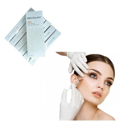 สายฉีด แพคเกจ ไฮยอลูรอนิกแอซิด Revolax Dermal Filler เพื่อเติมริมฝีปากของใบหน้า