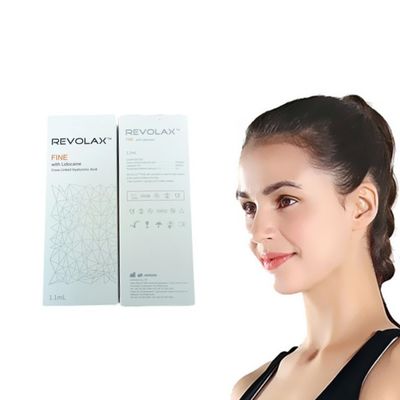 สารเติมผิวหนัง Revolax Hyaluronic Acid Area With Syringe Packaging สารเติมผิวหนัง Revolax พร้อมกระเป๋าฉีด