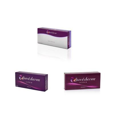 ไฮยอลูรอนิกแอซิด Juvederm Dermal Filler สําหรับใบหน้า ด้วยระยะเวลาการทํางาน 6 - 9 เดือน