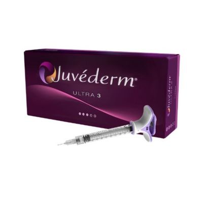 1.0ml ยูเวเดอร์ม ผิวหนัง เติมและฮียอลูรอนิก แซด เจล เติมรอยเหี่ยวและเส้น