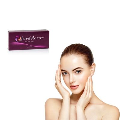การใช้ในใบหน้า 1.0 ml Juvederm Dermal Filler กับกรดไฮยอลูรอนิก
