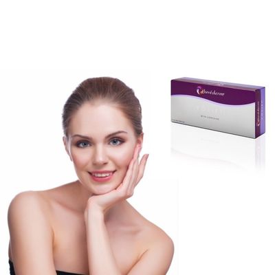 การใช้ในใบหน้า 1.0 ml Juvederm Dermal Filler กับกรดไฮยอลูรอนิก