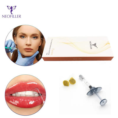ความลึกในการฉีด Hyaluronic Acid Dermal Filler 1ml 2ml 10ml 20ml