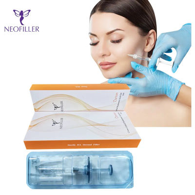 ความลึกในการฉีด Hyaluronic Acid Dermal Filler 1ml 2ml 10ml 20ml