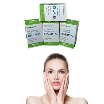 โบท็อกซ์เกาหลี นาโบต้า ลดเลือนริ้วรอย Botulinum Toxin Type A 100 Units