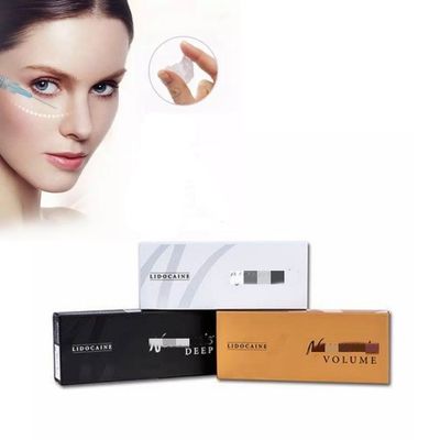 การลดริ้วรอย Dermal Filler ออนไลน์ / ในคลินิก การฟื้นฟูเร็ว ความลึกของการรักษาที่แตกต่างกัน