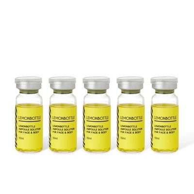 กระป๋องมะนาว Ultimate Lipolysis Solution สําหรับการลดไขมัน 10ml * 5 กระป๋อง สูตรปริมาณสูง