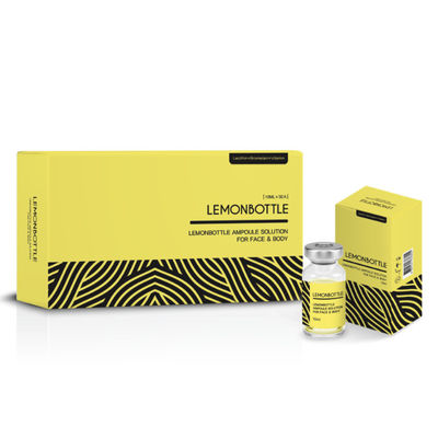 กระป๋องมะนาว Ultimate Lipolysis Solution สําหรับการลดไขมัน 10ml * 5 กระป๋อง สูตรปริมาณสูง