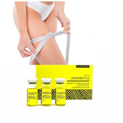 สารละลายไขมันปริมาณสูง สําหรับใบหน้าและร่างกาย 10 ml X 5 กระป๋องมะนาว