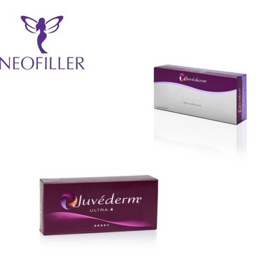 Safety Juvederm Injectable Gel Concentration 20 มก. Ml ฟิลเลอร์ผิวหนังแบบฉีดสำหรับการฟื้นฟูปริมาตรใบหน้าและลดริ้วรอย