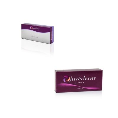 ยาวนาน Juvederm Hyaluronic Acid Gel สารเติมผิวหนังสําหรับผิวเยาว์