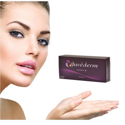เจล เติมผิวหนังด้วยกรดไฮยอลูรอนิก เพื่อเติมรอยเหี่ยว - Juvederm Solution