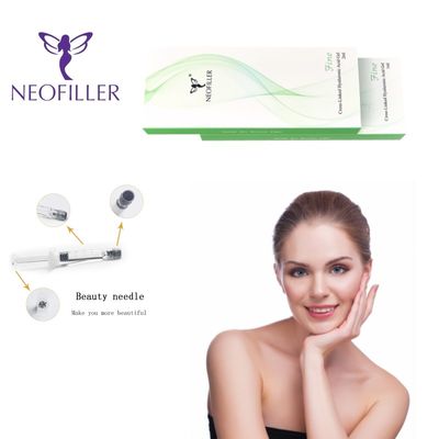 Neofiller Hypodermic Transparent Dermal Filler อายุยาว 9-12 เดือน การเก็บรักษาในอุณหภูมิห้อง