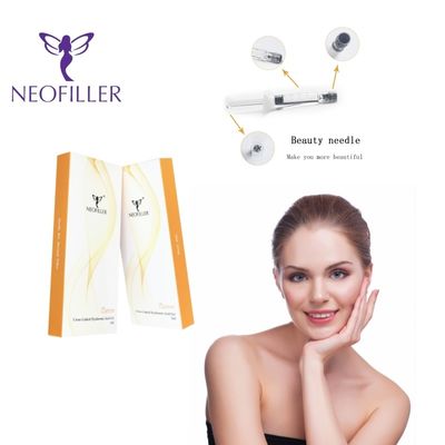 Neofiller Hypodermic Transparent Dermal Filler อายุยาว 9-12 เดือน การเก็บรักษาในอุณหภูมิห้อง