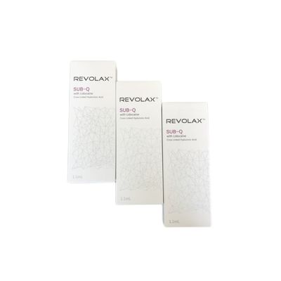 หน้า Revolax Dermal Filler ทางแก้ไขที่สมบูรณ์แบบสําหรับการเยาว์หน้า