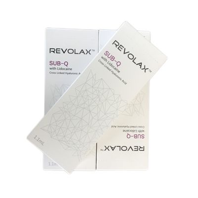 อายุการใช้งาน 2 ปี ไฮยัลโรนอนกรด Revolax Dermal Filler สําหรับการฟื้นฟูใบหน้า